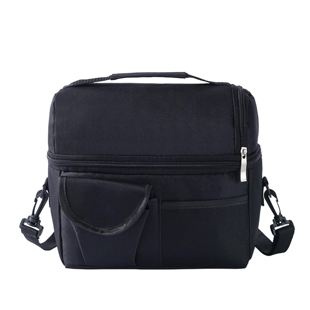Sac Isotherme Pliable de 9 L, Sac Isotherme réutilisable, Sac de Pique-Nique en Plein air isolé Froid et Chaud, Sac à déjeuner Isotherme pour Le déjeuner, Pique-Nique, école, Travail,