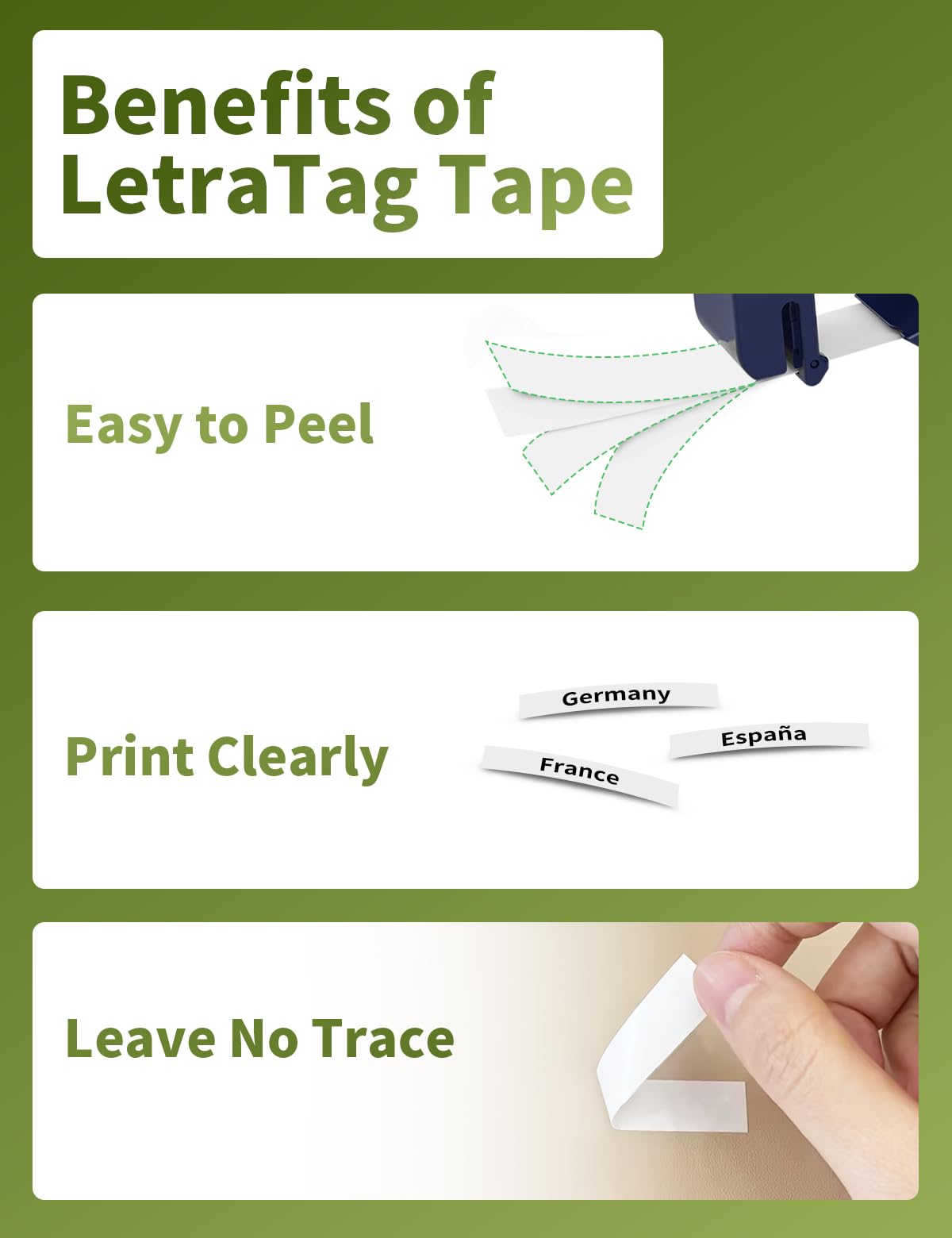 DULA Dymo LetraTag 91208 | Plastic - 12mm x 4m Labeltape