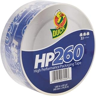 Duck Brand 1.88-Inch-by-60-Yard Super High Performance Carton Sealing Tape (655075)