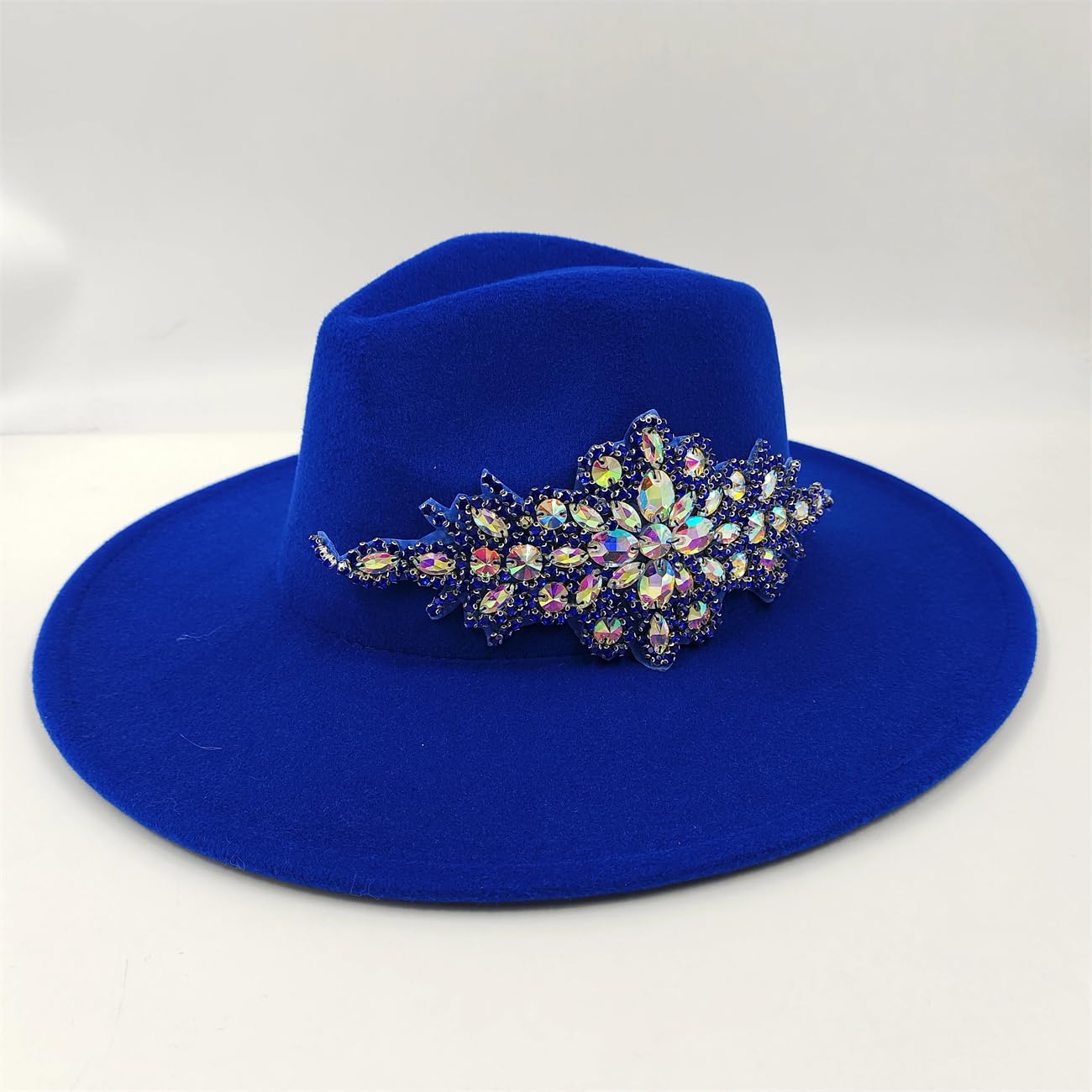 Cappello Fedora da donna a tesa larga unisex Bowknot Jazz Cap cappelli da cowboy