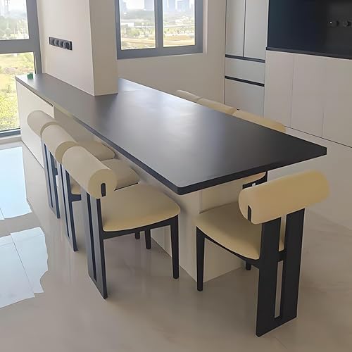 Miniatura 9 de YVYKFZD Juego de sillas de comedor de madera, sillas de cocina tapizadas, silla de comedor sin brazos, silla de sala de estar única, para oficinas,