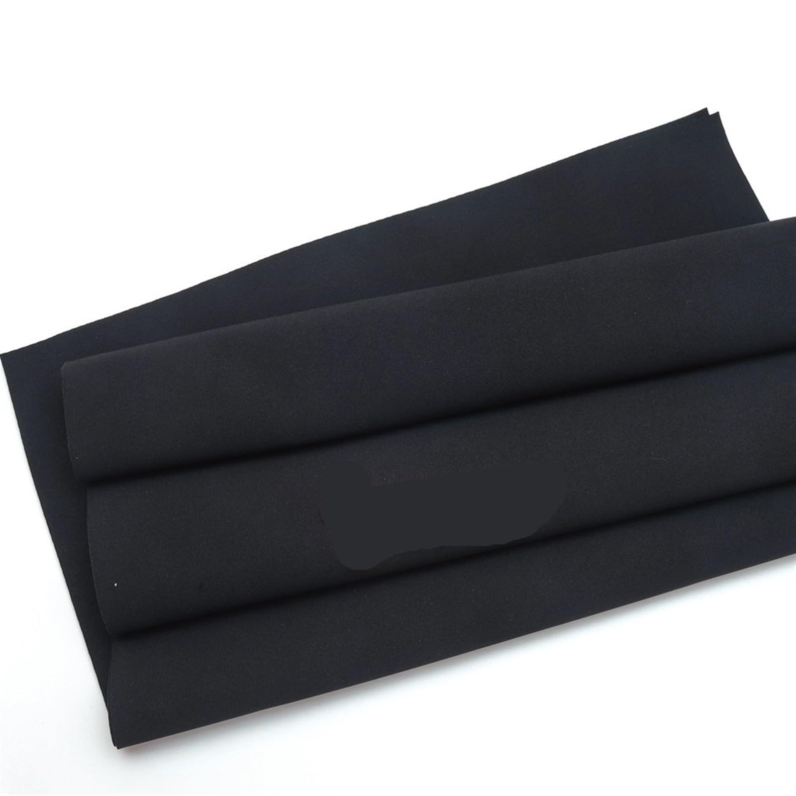 Neoprene Sewing Fabric, Scuba Neoprene Sewing Fabric Black 45cm x 10-20cm 1mm Thick(45cm x 10cm)