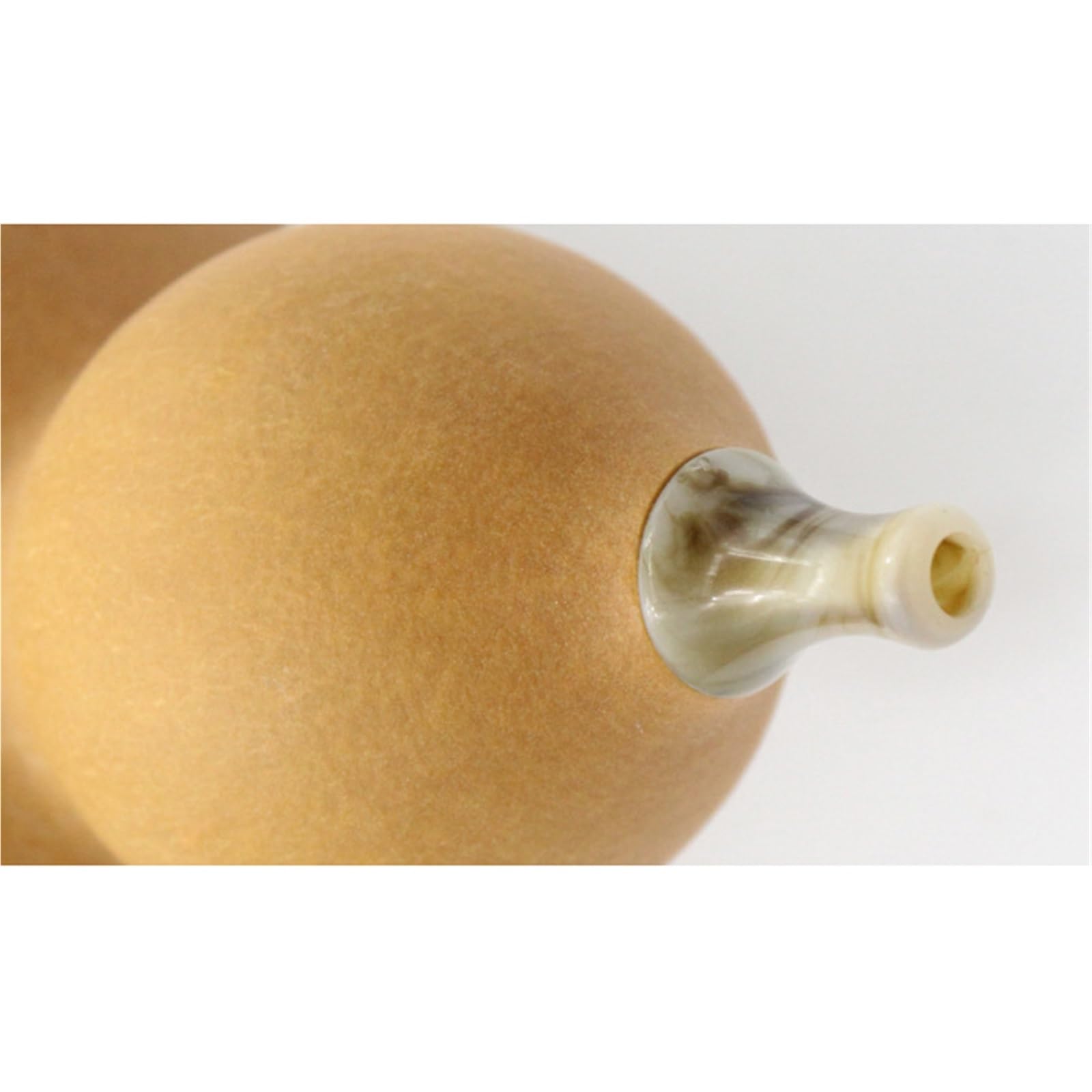 Hulusi Instrument Beginner C Tune Bb Tune Fioletowy Bambusowy Dwutonowy Instrument Muzyczny Ze Skórzanym Pudełkiem Początkujących Hulusi(Bb,Anti-fall)