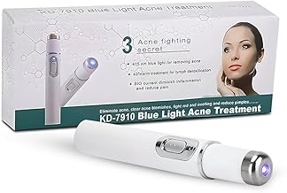 O mirage® Blue Light Therapy Laser Pen for Acne, Wrinkle & Scar Removal | Soft Skin Care Device for Face, Legs, Arms & Body | Varicose Vein & Blemish Treatment Tool for Men & Women