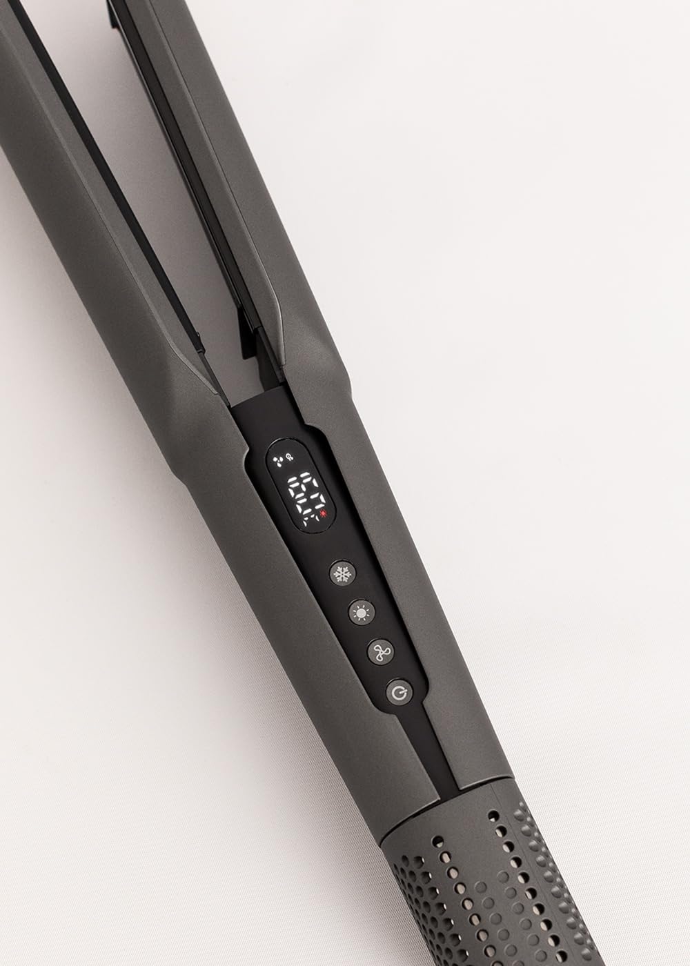 CREATE/CERAMIC AIR STYLER DUAL/Plancha secador iónico grafito para pelo mojado o seco/Pantalla LCD, revestimiento cerámico, secado rápido, temperatura y velocidad ajustable, 1300W