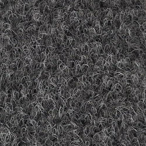 Nadelfilz Extra-Flex Meterware Restauration Innenraumverkleidung Instandhaltung Camperausbau 206 cm Breite (206 x 100 cm, Anthrazit)