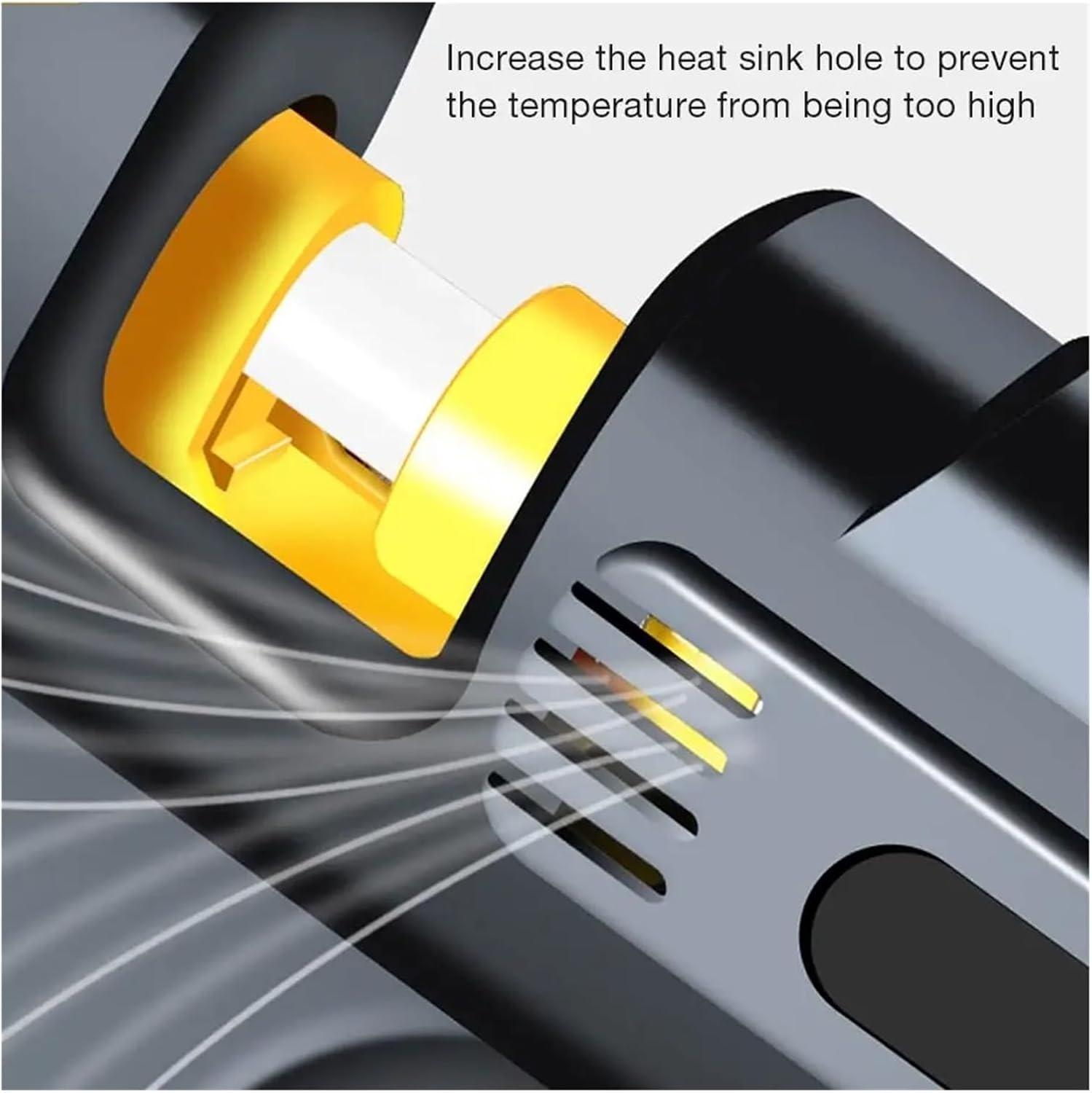 Hot Glue Gun High Temp Heater Melt Hot Glue Gun 20W/40W/60W/100W DIY Repair Tool Heat Mini Gun with Glue Sticks Heat Hot Melt Glue Gun for DIY Arts, Crafts and Quick Repairs