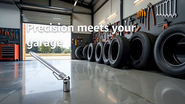 Image of Silver Tire Gauges Tire Pressure Gauges, Pencil Style Mini Test Meter Gauge Pen Auto Car Vehicle Motor Tyre Tire Air Pressure Test Tools and Equipment