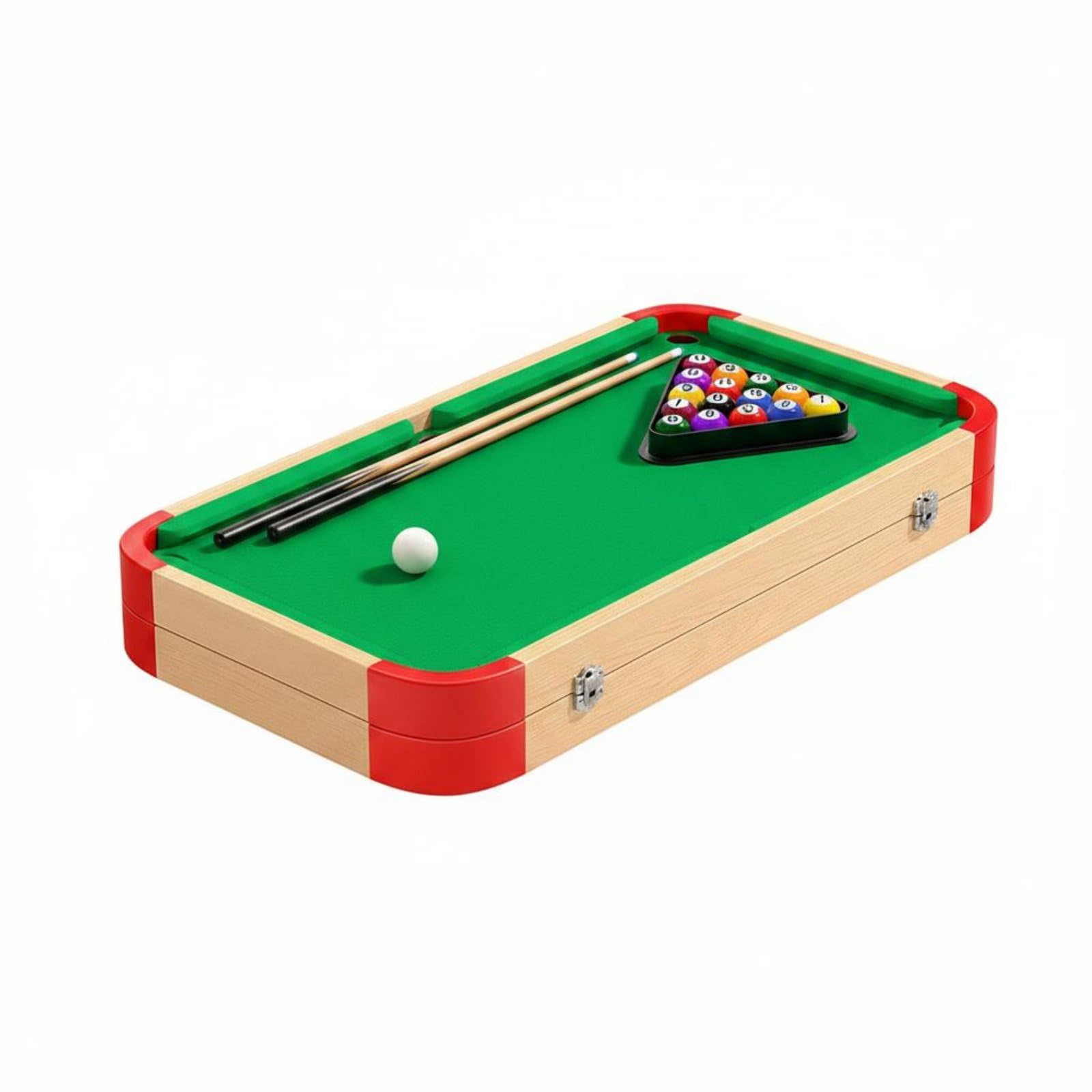 Kinderspiel Billiard Tischspiel Mini Billardtisch Spielset Pool Tisch Spielzeug Holz Lernspiel Feinmotorik Hand Auge, Style to 1