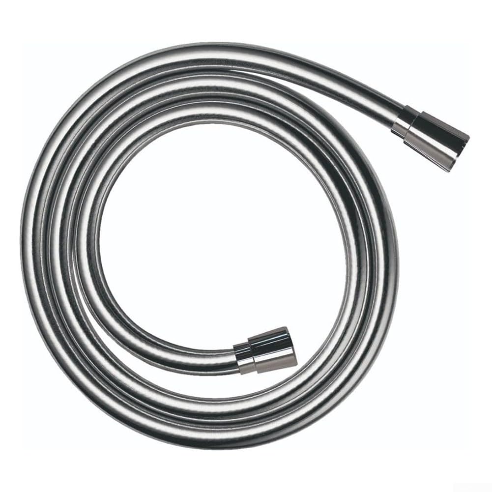 Manguera de ducha trenzada de 2032 cm, manguera flexible de acero inoxidable de fácil cuidado para cabezal de ducha de baño, fácil instalación