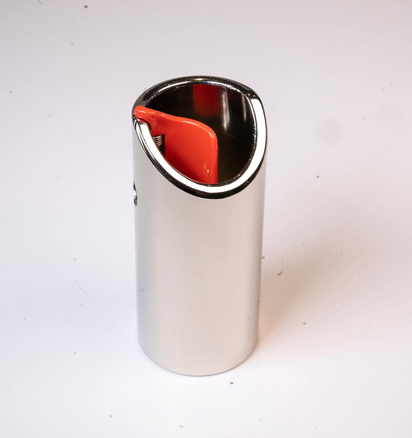 Black Mountain Ultra-Smooth Guitar Slides –Nickle Plated Patented Invention that Adapts to Your Finger, Durable and Comfortable Guitar Slider, Full Sized Slide with Spring-Arm Attachment - (Regular)