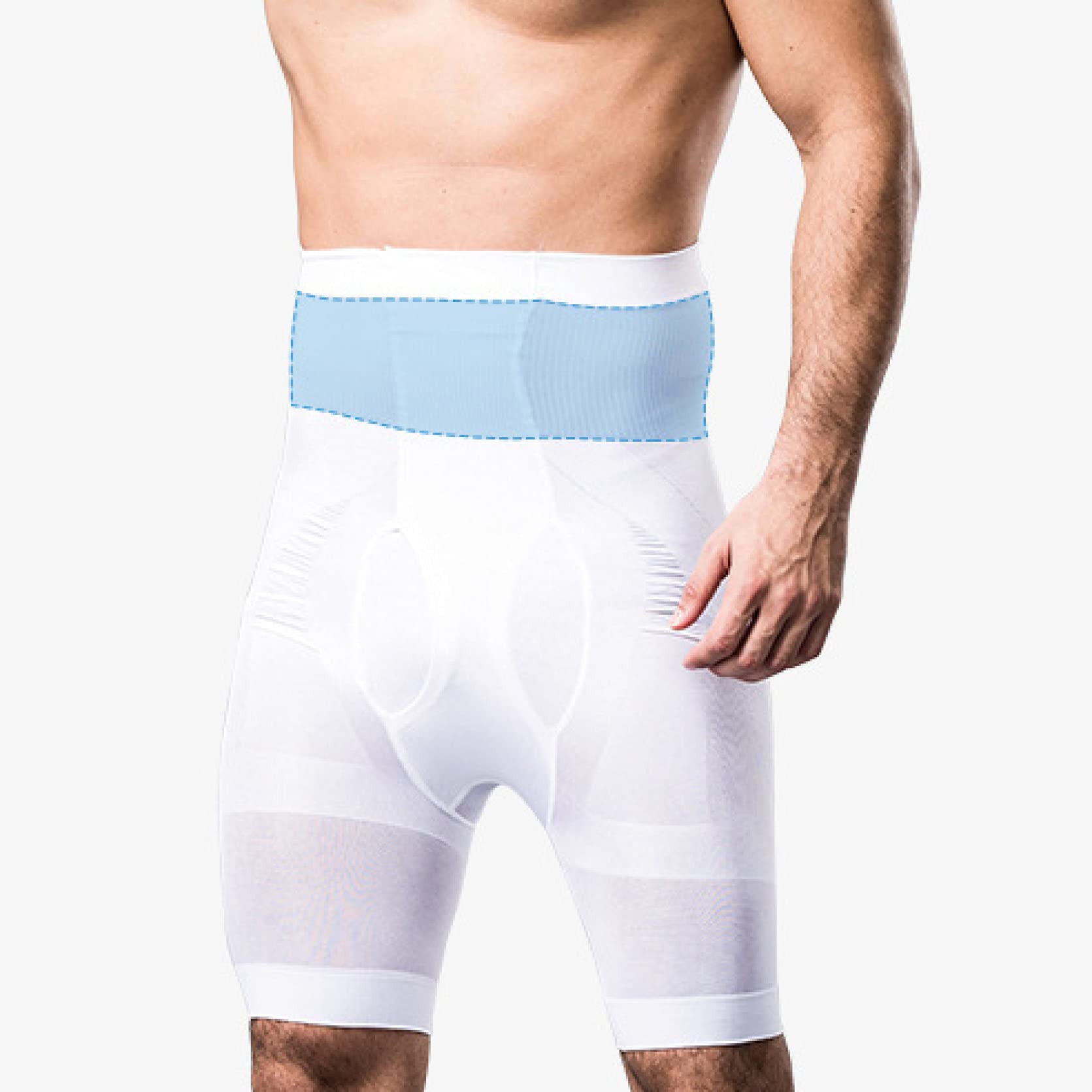 ZR98US shapewear boxershorts voor dij afslanken hip enhancer body shaper, hi-buikgordel shorts