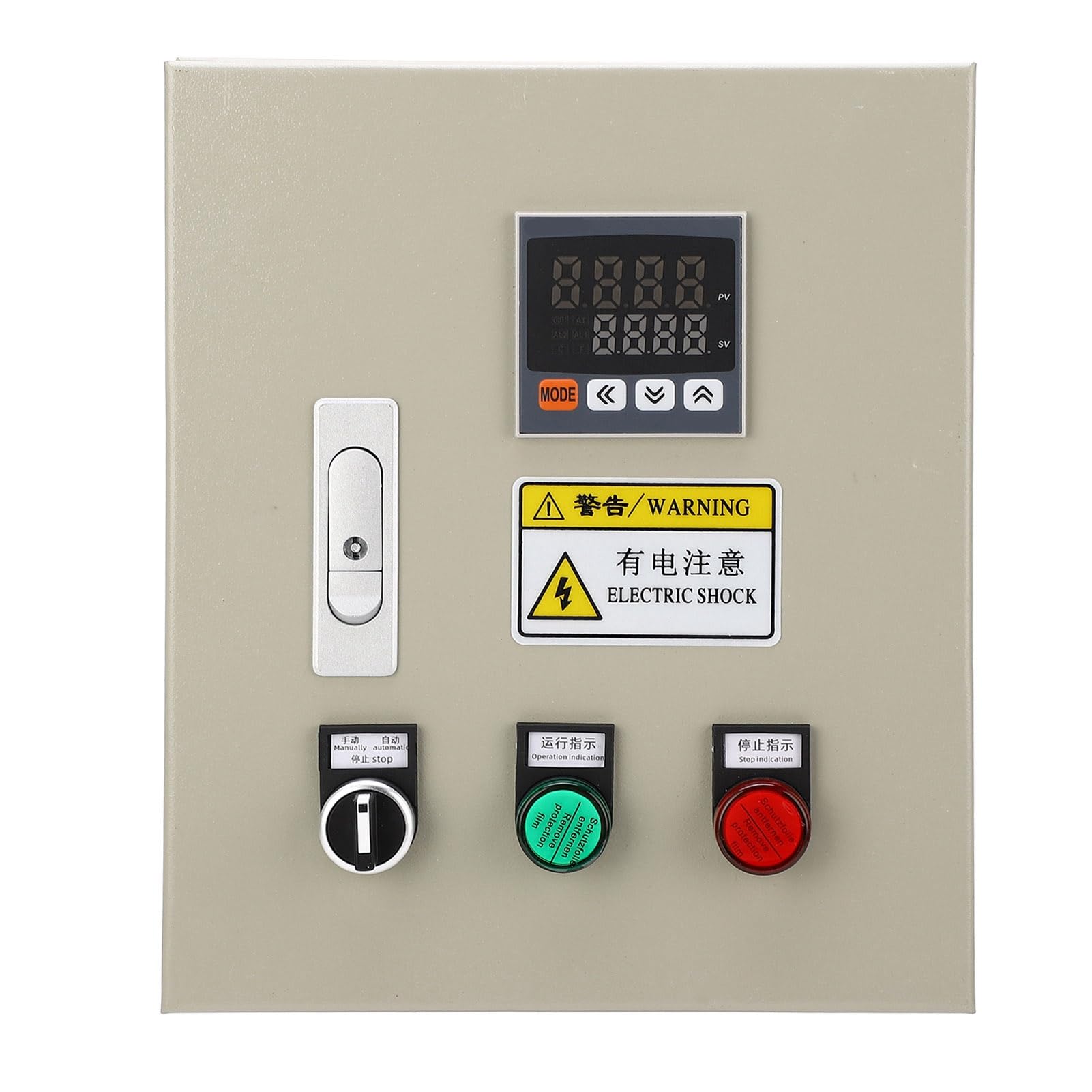 AMONIDA Controlador de Temperatura PID Caja de Control de Temperatura Inteligente 15KW para Horno Infrarrojo y Plataformas de Calefacción de Acero Inoxidable
