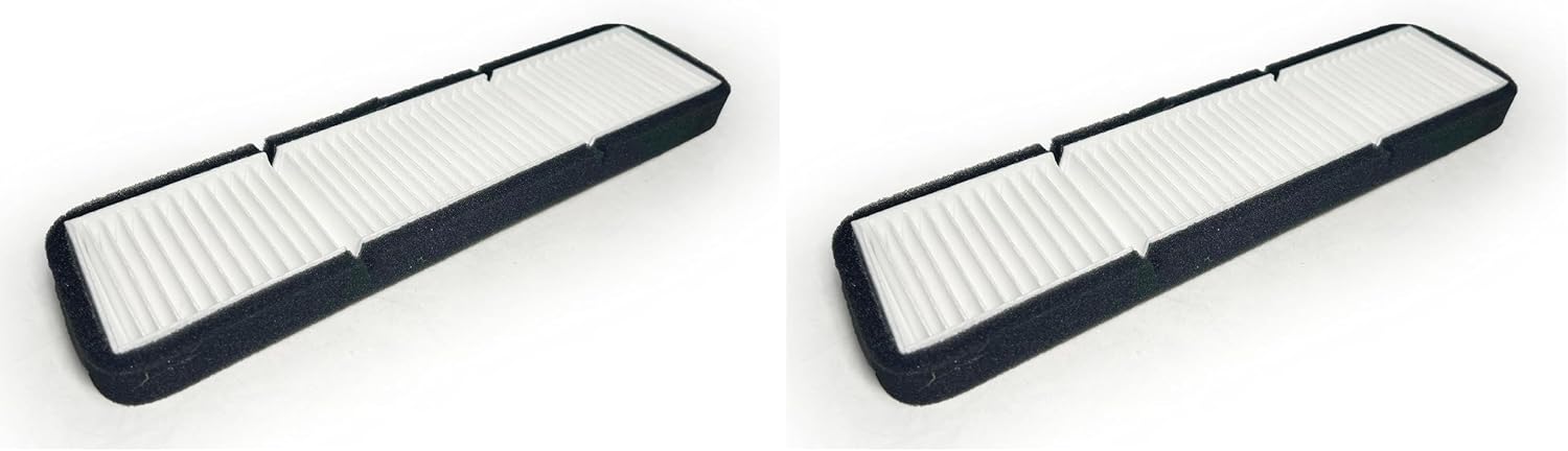 Nispira Cabin Intake Air Inlet Vent Filter Replacement For Tesla Model 3 | 2017 2018 2019 2020 | Size 11.75" x 3" x 0.75". 2 Pack