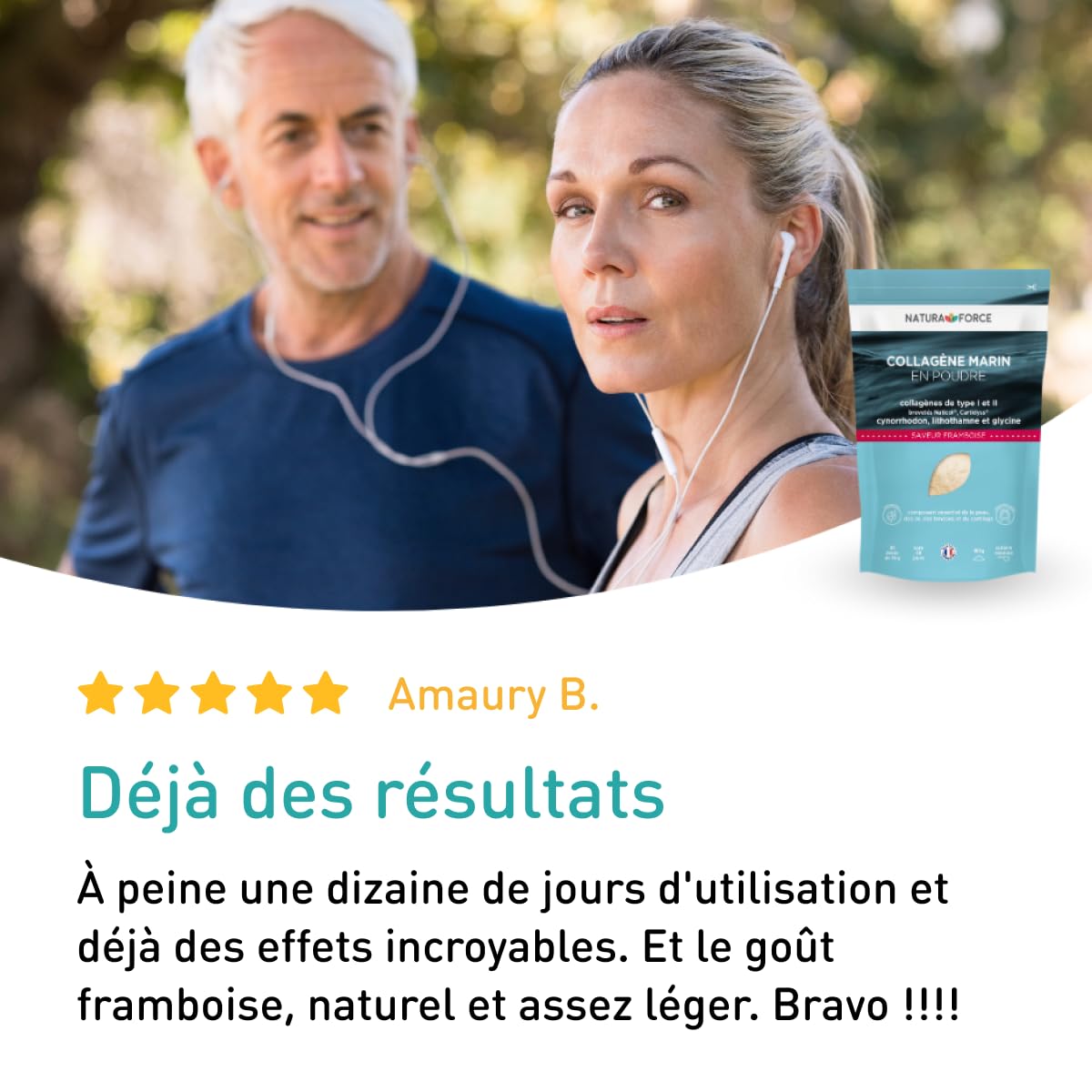Collagène marin en poudre à l'unité