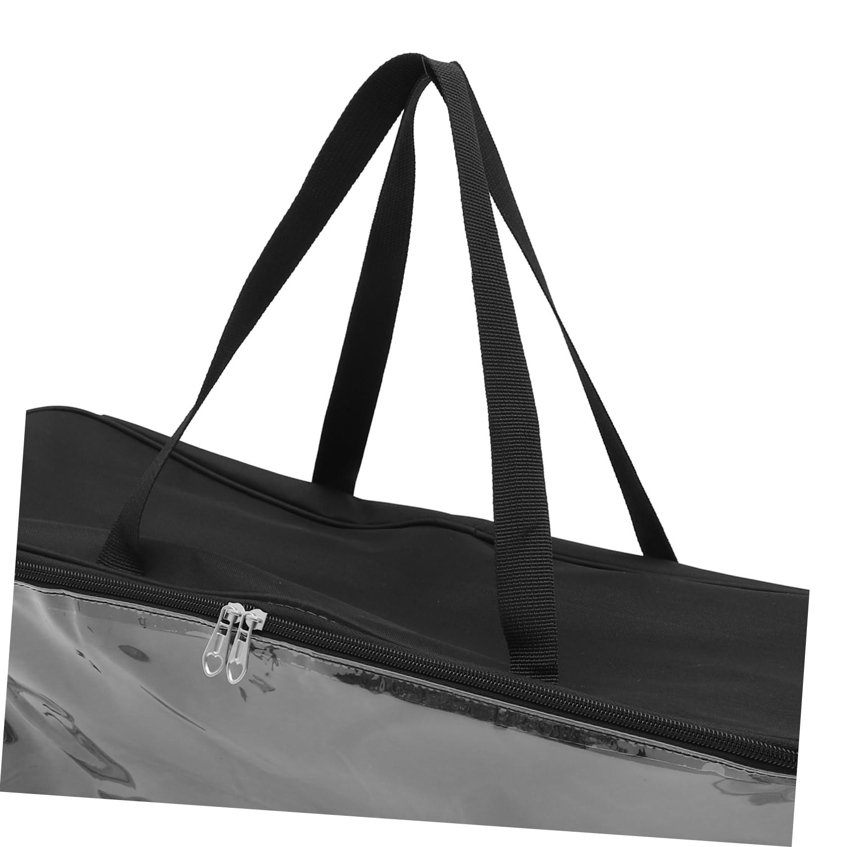GLSTOY Hat Storage Bag with Transparent Window Durable Organizer for Baseball Caps Design with Handles for Home and Dorm Use Closure