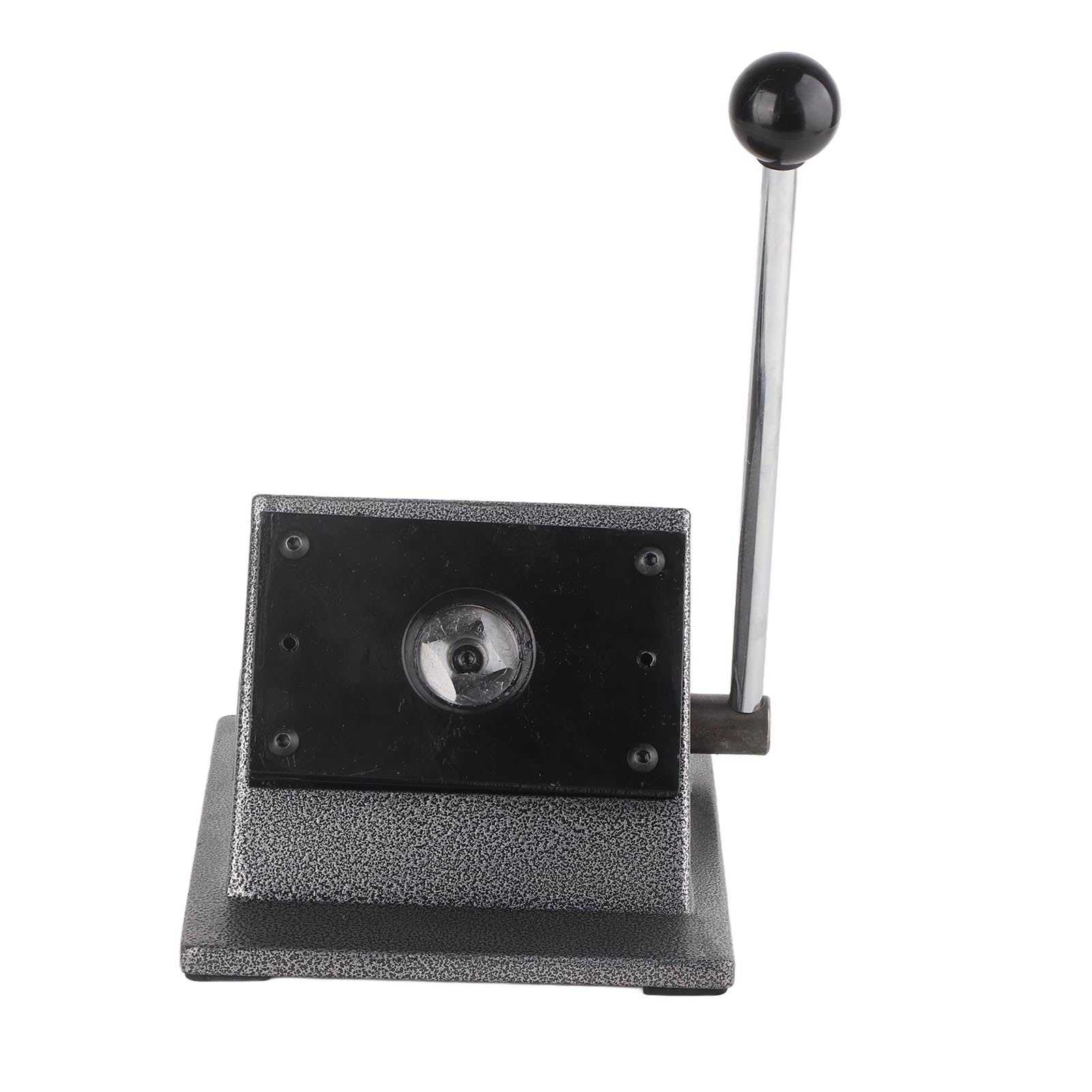 Découpeur de Poinçon Graphique, Fabricant de Boutons Ronds pour Cartes en Papier, Cuir et PVC (25mm)