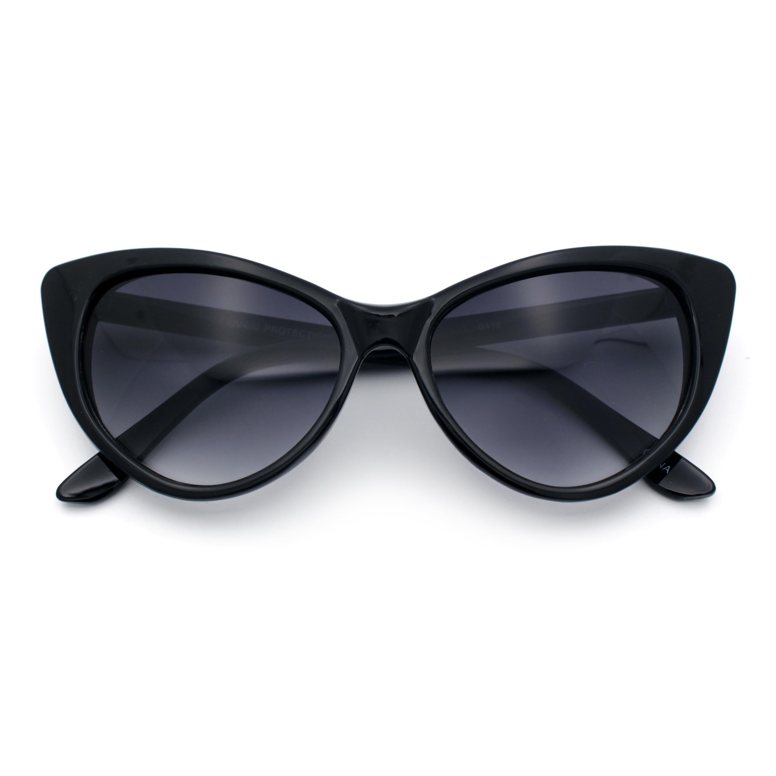 SA106 Womens Classic Gothic Mod Cat Eye Sunglasses