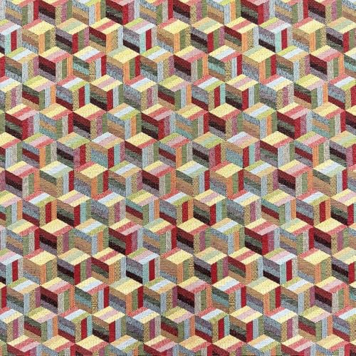 Tissu d'ameublement Porto en coton tissé 5 m pour canapé cosy