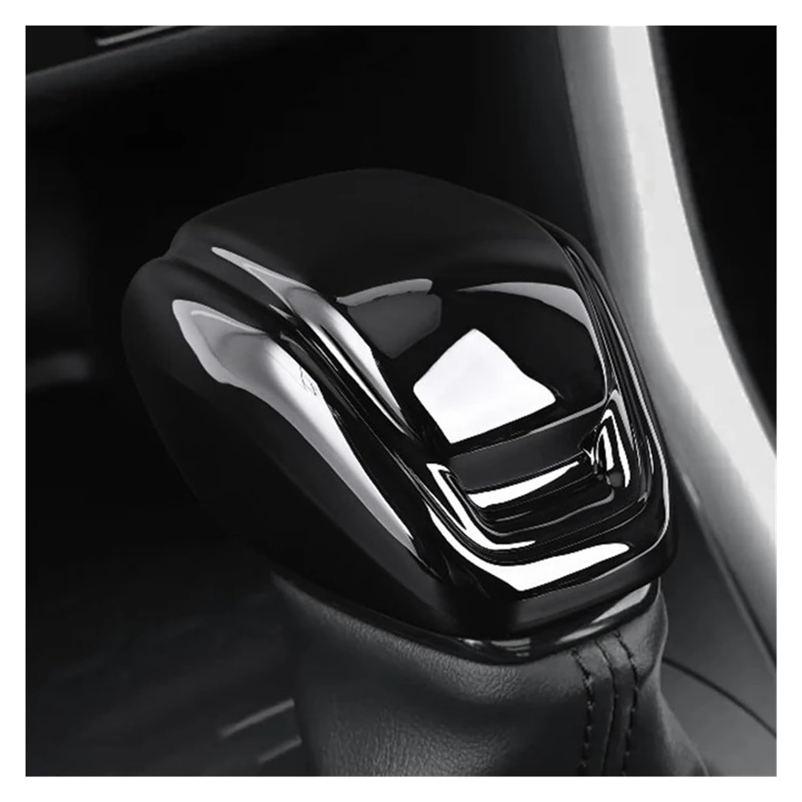 Xexjhqq Black Gear Stick Knob For Toyota For Rav4 2020-2024 For Crown For Highlander For Camry For Venza For Harrier Car Gear Shift Knob Handle Cover(Black)