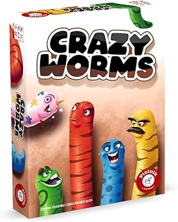 Comprar Crazy Worms – ¡En los Gusanos, Listo, Listo! El Divertido Juego de plaquitas de Leche.