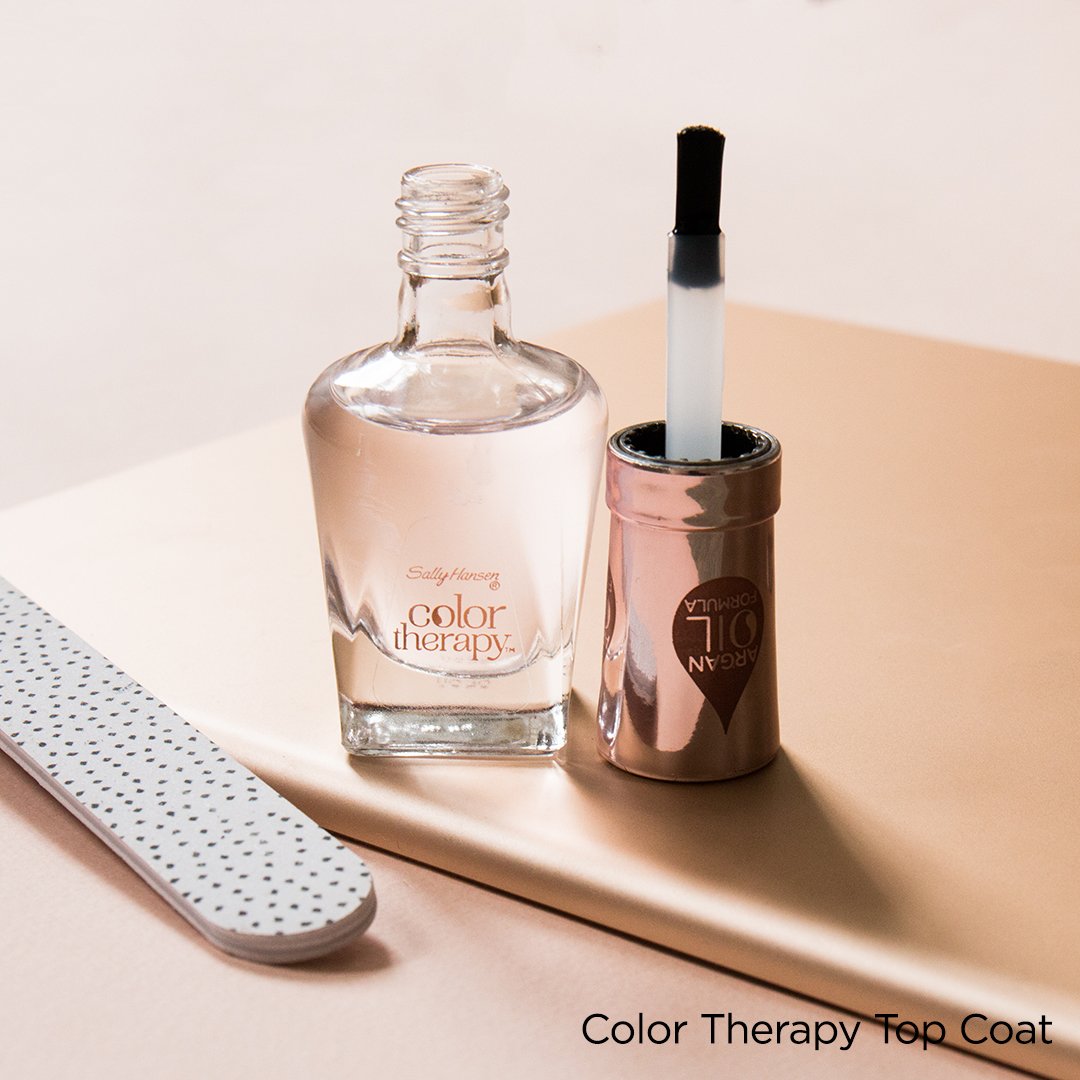 Sally Hansen Color Therapy Nail Polish, La Vie En Rose, 0.5 Fl Oz (Pack of 1) : Everything Else