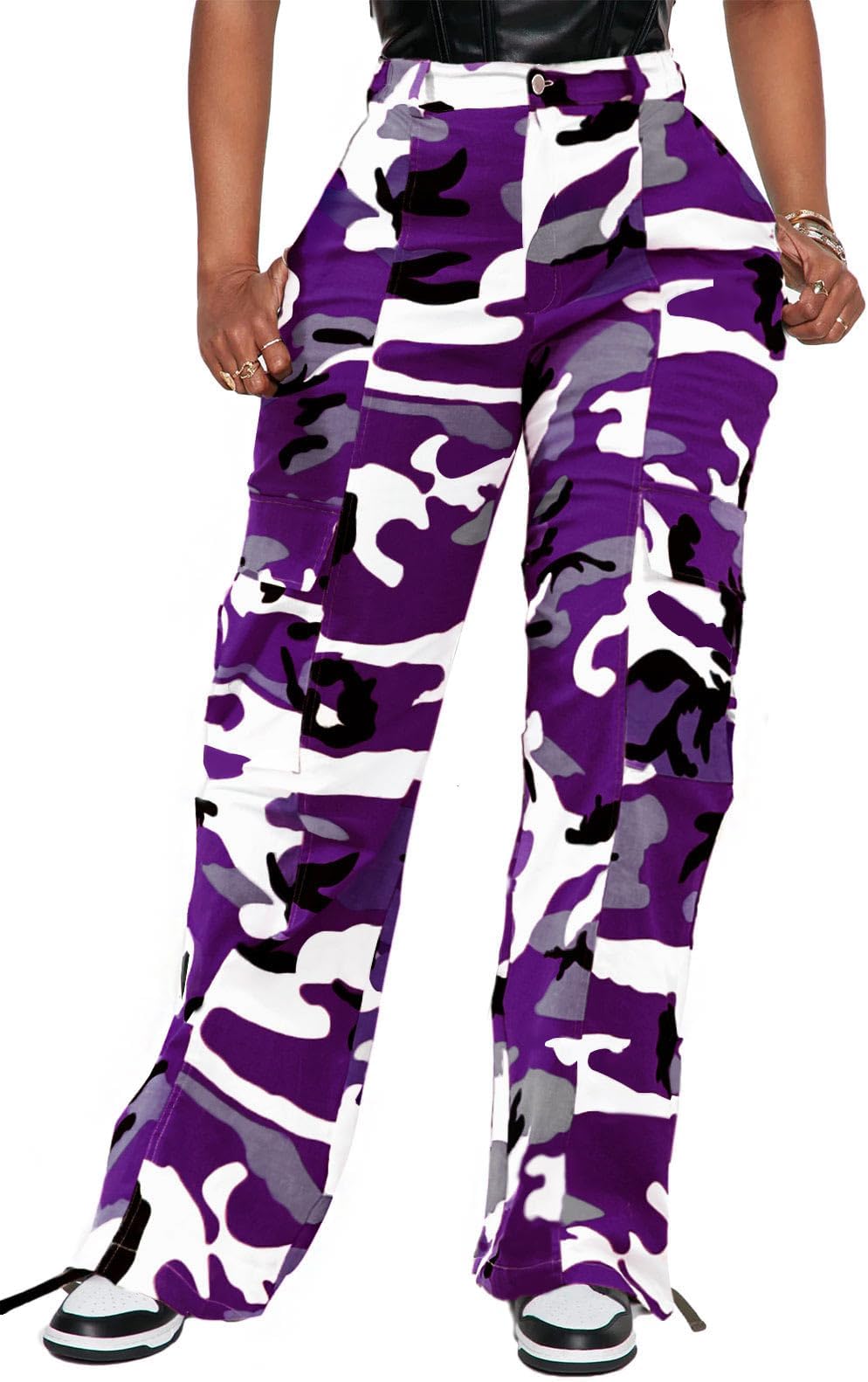 Women’s Relaxed Fit All Day High Waist Cargo Pants