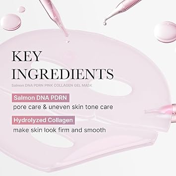 Medicube PDRN Pink Collagen Gel Mask - 48 Saat Elastikiyet Koruyucu ve Besleyici Kolajenli Jel Maske 28gr
