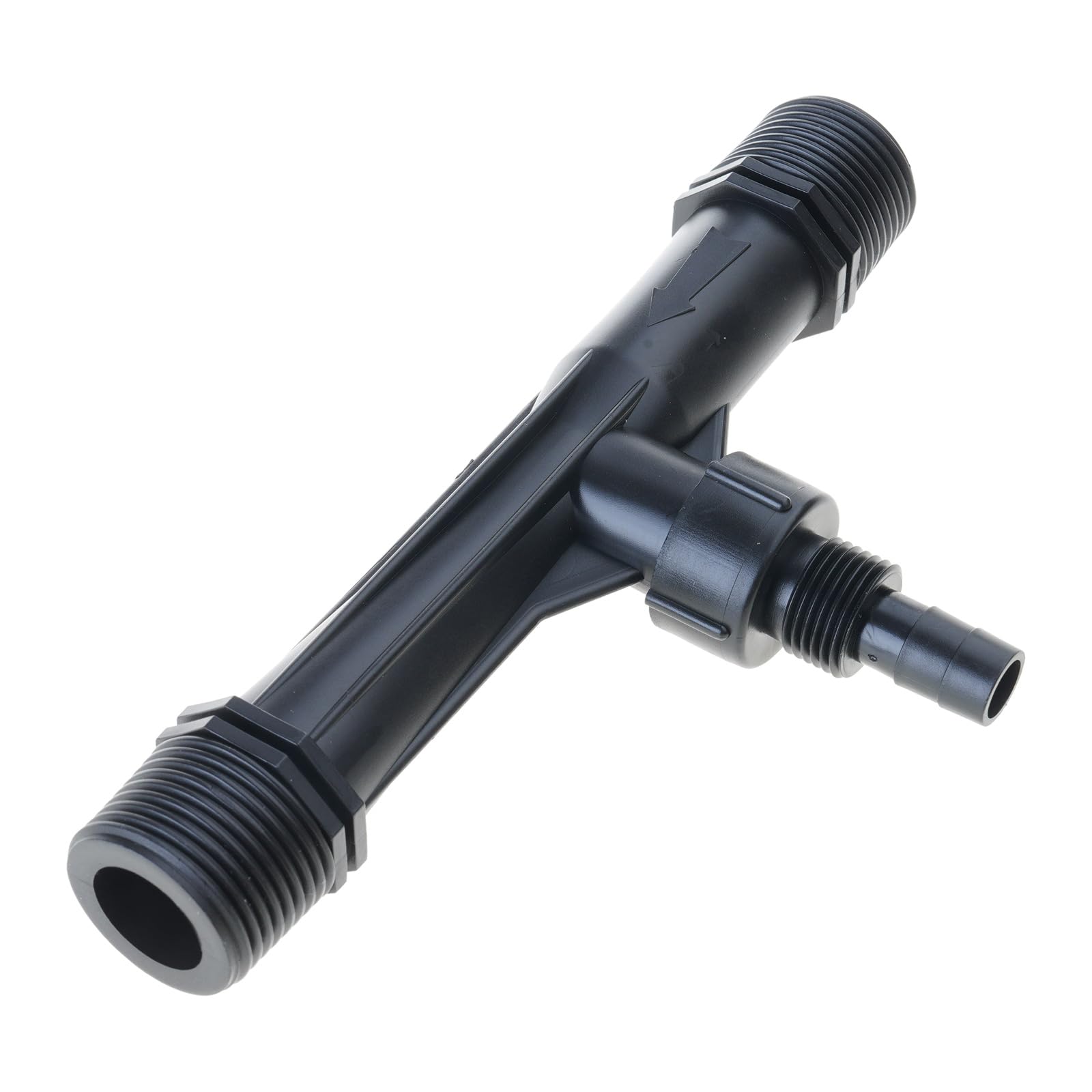 Black Injectors Tube for Garden Fertilizers Irrigation with High Mixing Efficiency Injectors Tube