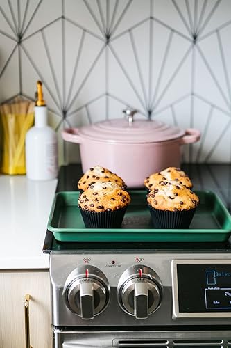 Miniatura 3 de The Silicone Kitchen Taza de silicona reutilizable para hornear, no tóxica, sin BPA, apta para lavavajillas, paquete de 12, negro mate