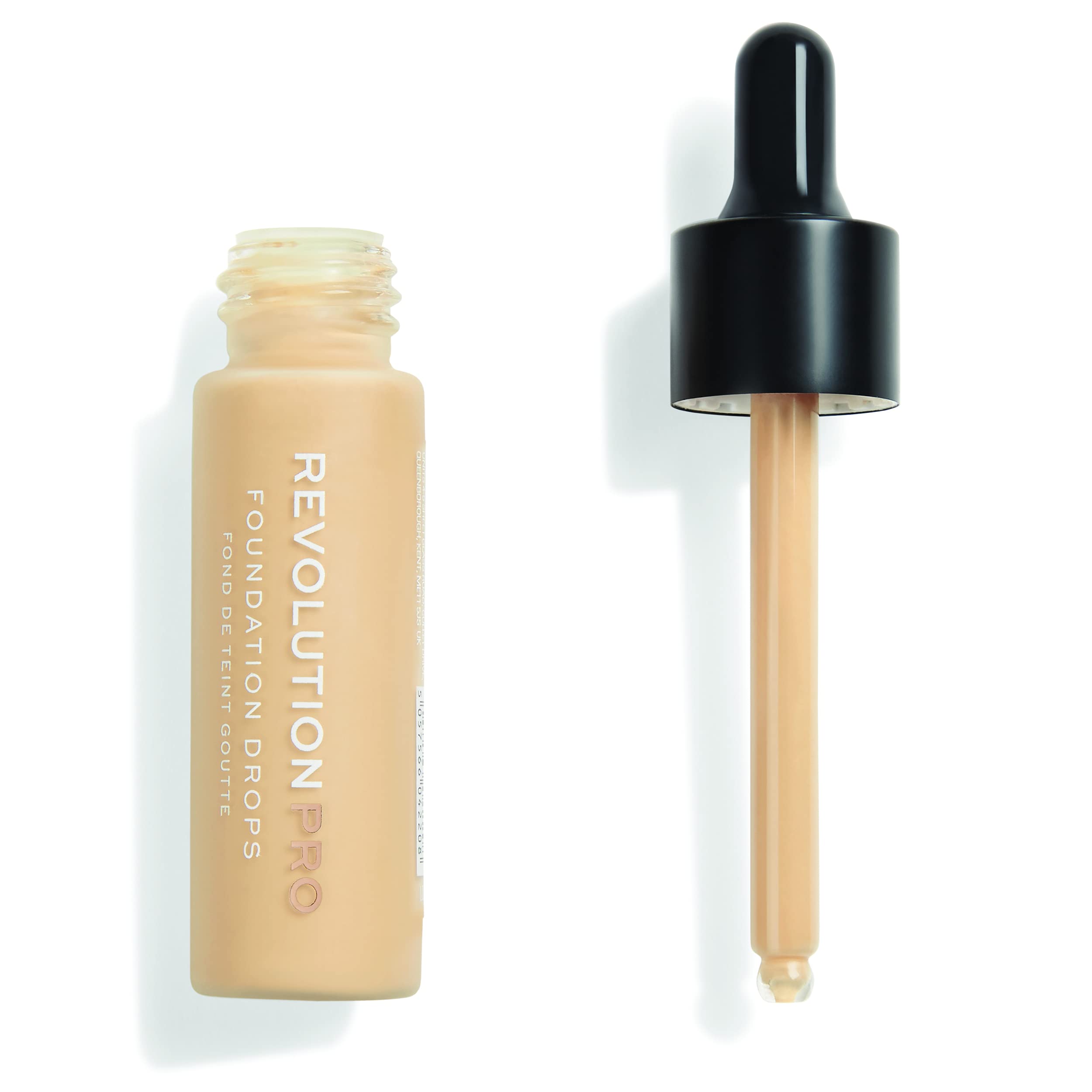 Revolution Pro, Foundation Drops, Foundation, F8.5, 18ml