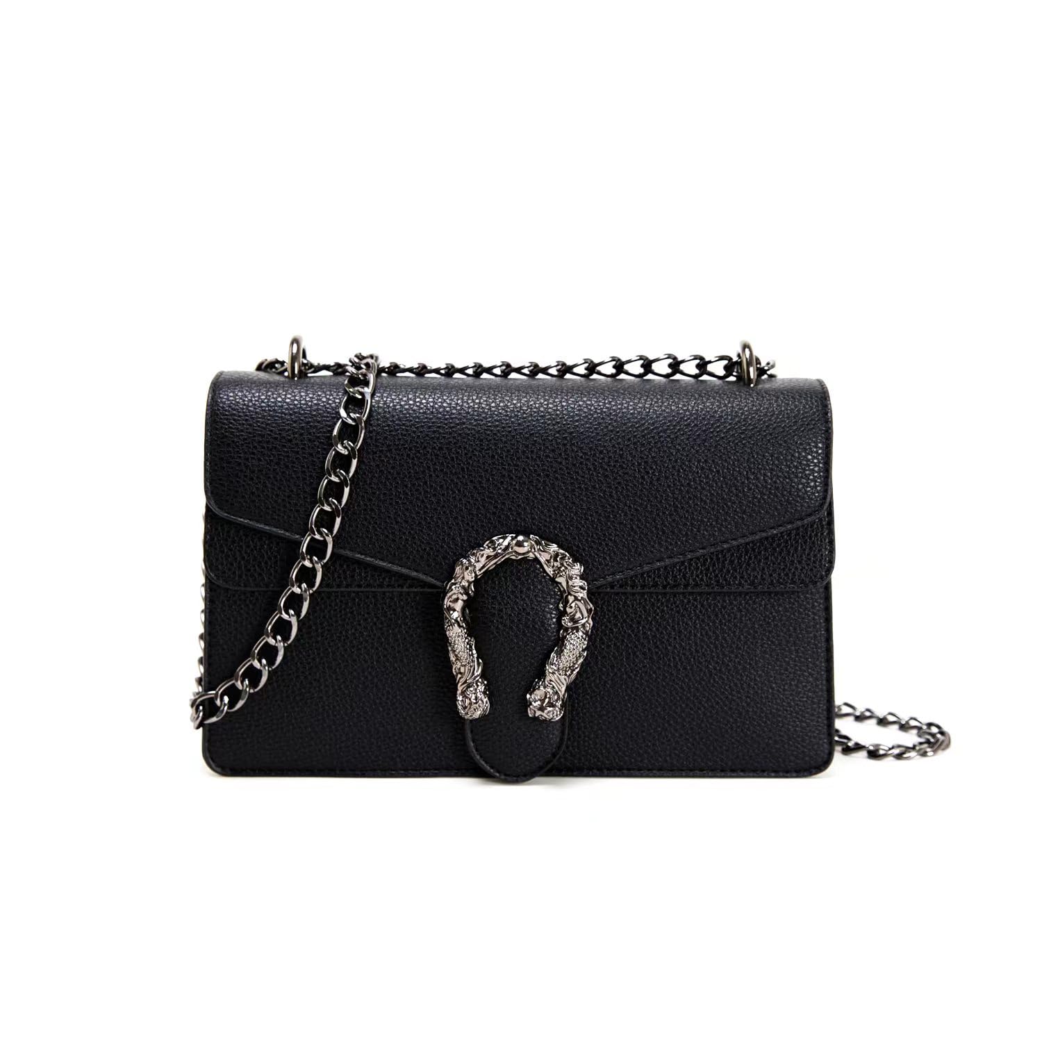 Chain Crossbody Bags Purses for Women Trendy,Fashion Evening Bags Satchel Handbags,Cute Vegan Shoulder Bag-picture-46