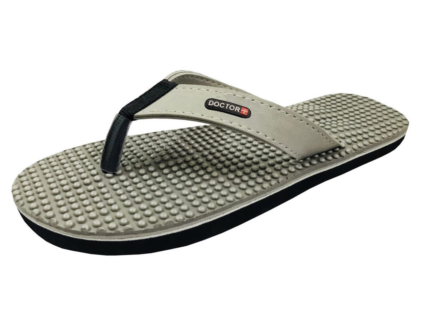 Doctor Verified Accupressure Orthopedic Super Comfort House Slippers for Women (Foot Massage Flipflops) Grey - 6UK (B09Z9841XF) Amazon Price History, Amazon Price Tracker