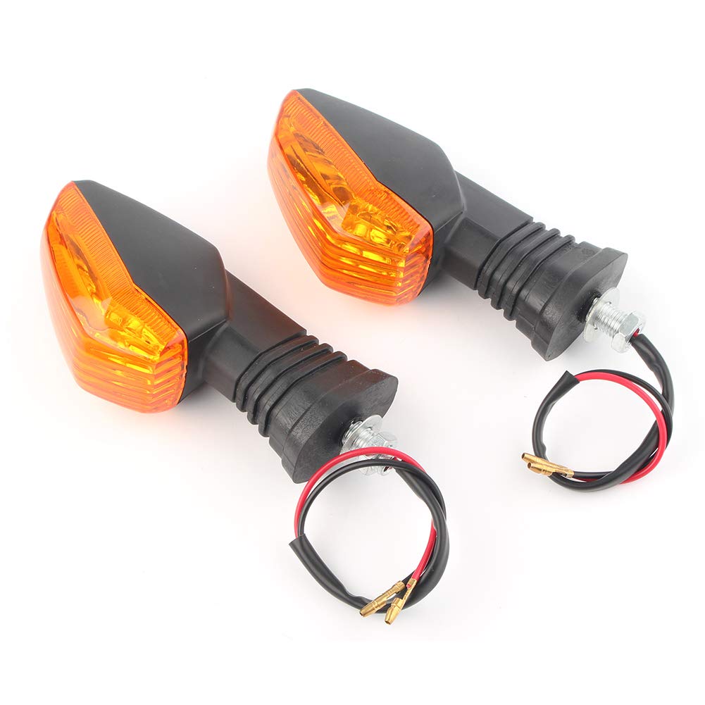 Cnfang4 Motorbike LED Indicator Blinker Lamp Light for Suzuki GSXR600 2004-2005, GSXR750 K1 2001-2003, GSXR1000 2001-2004 Amber Lens