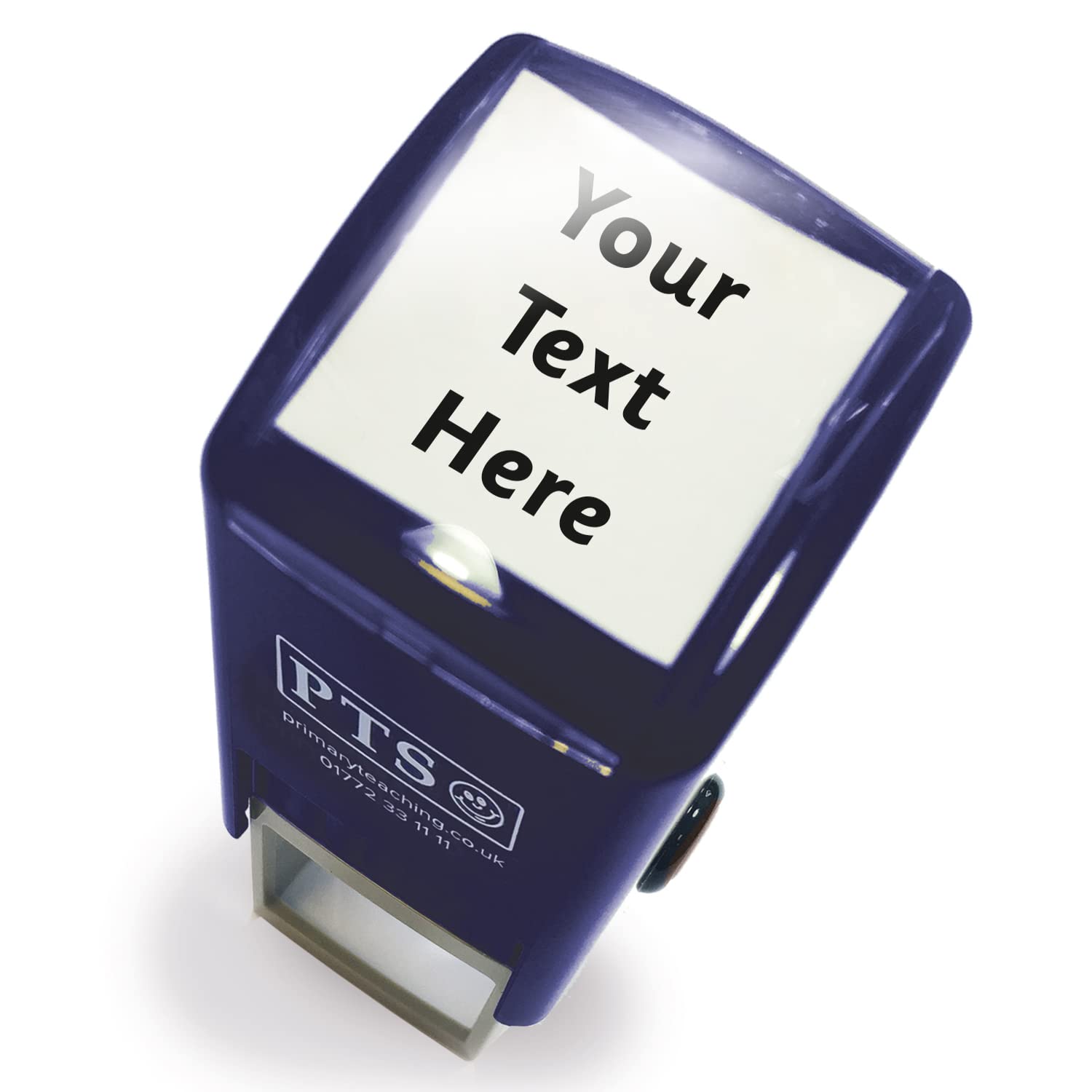 Personalised Wording Office Business Self-Inking Stamp 25mm Primary Teaching Services (Black)