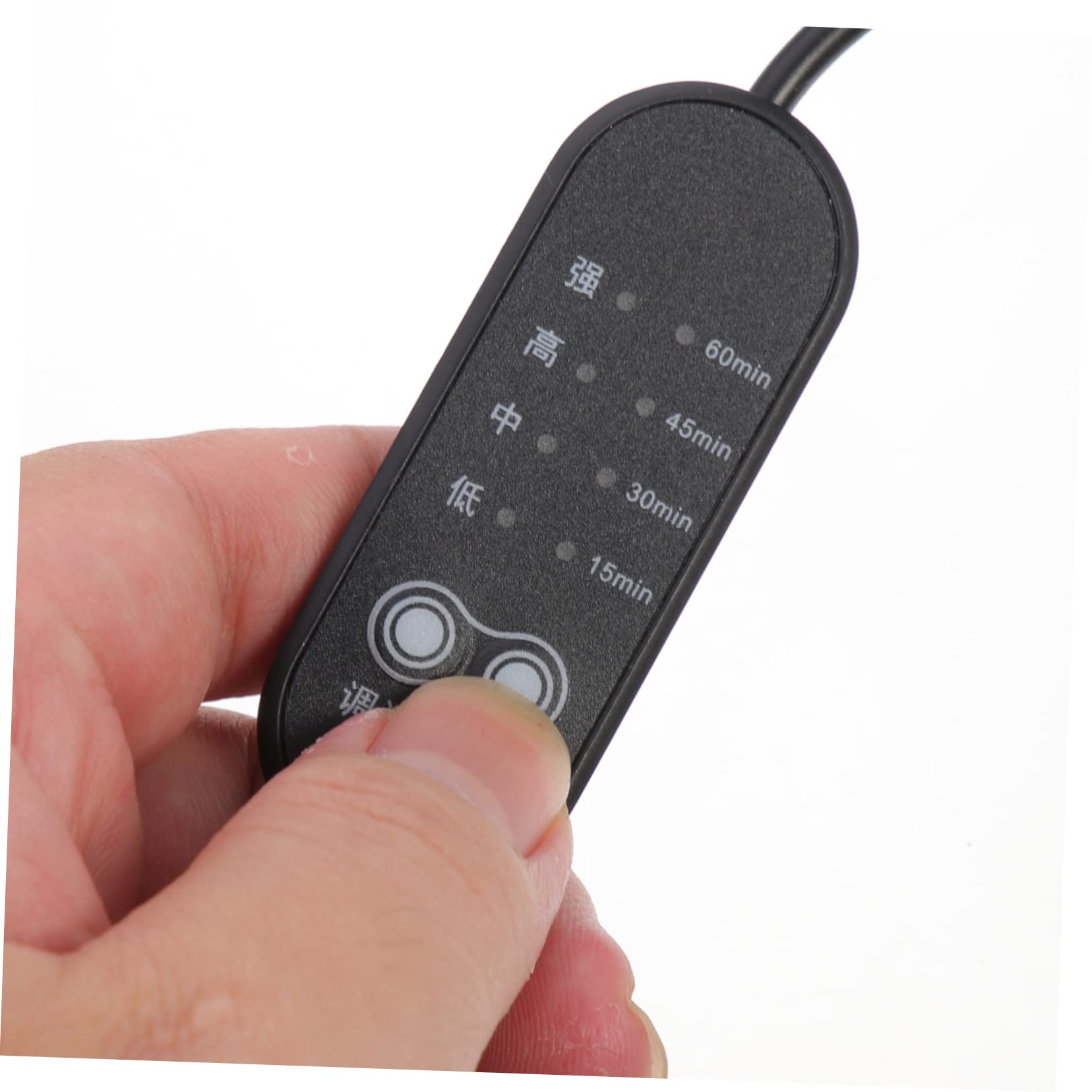 Healvian Calentadores Electricos Mujer Calentadores De Dedos Usb Dedos De Los Pies Calentadores De Manos y Pies Más Cálido Calefacción Calentador De Pies Negro Felpa