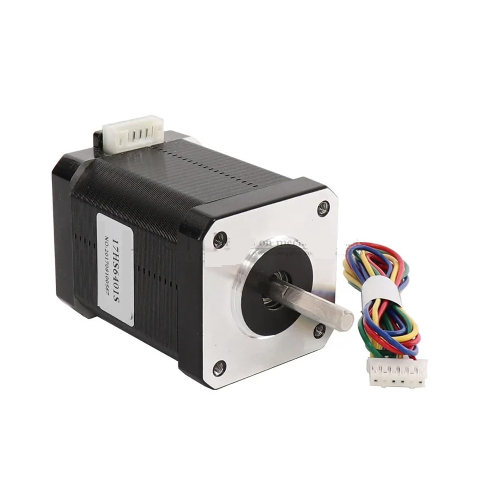 Motor paso a paso 5 uds for impresora 3D 1 Uds NEMA17 Motor paso a paso 17HS6401S Motor paso a paso híbrido de 2 fases 1.7A 70N.CM 60MM Motor paso a paso de 4 cables