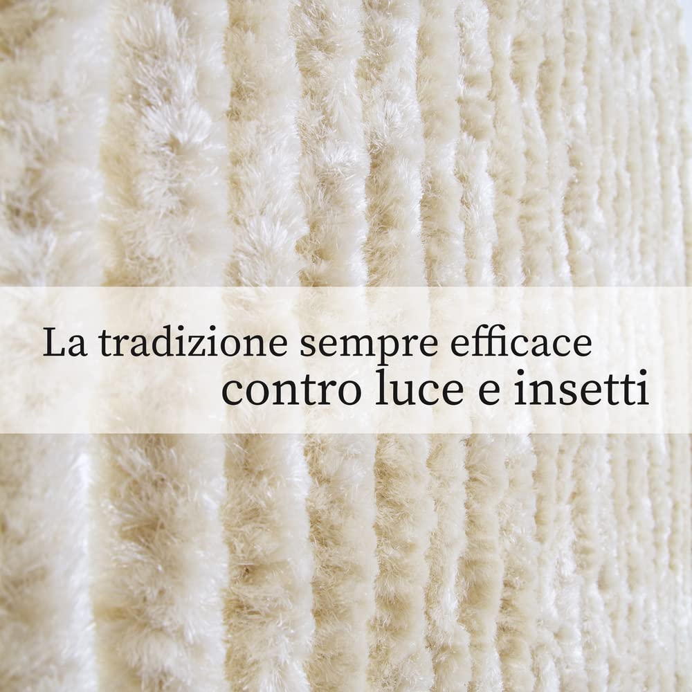 VERDELOOK Tenda Ciniglia da Sole 100x220 cm, Beige, Fili: 23