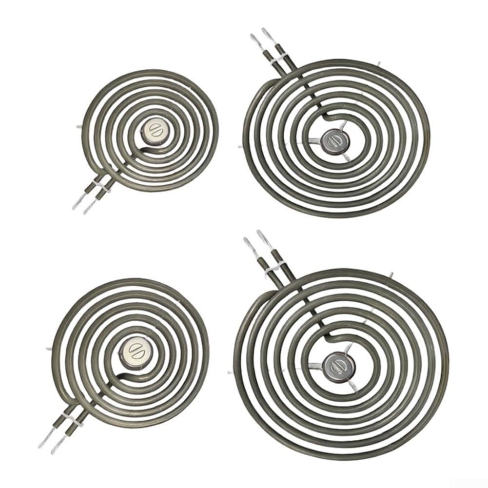 Kit Quemadores Cocina Gas 4 Piezas Compatible Edesa Aspes Tapas Esmaltadas Difusores Aluminio Negro Renovación Estufa
