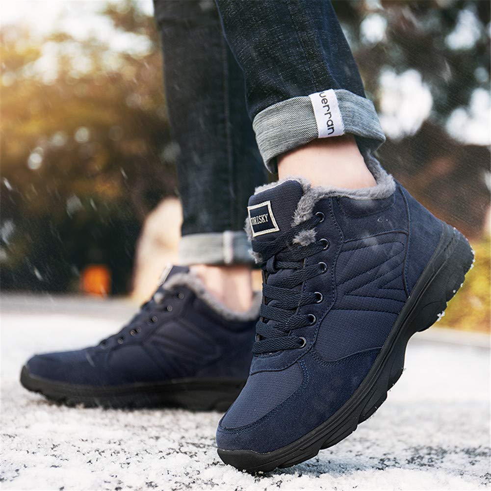 Scarpe invernali da uomo e donna, in cotone, stivali invernali