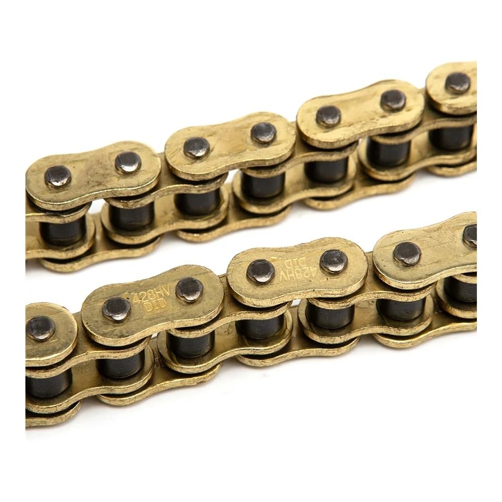 Catena for moto 520 525 530 428 Catene 120 136 maglie adatte for parti modificate for moto da cross(520V 120LINKS)