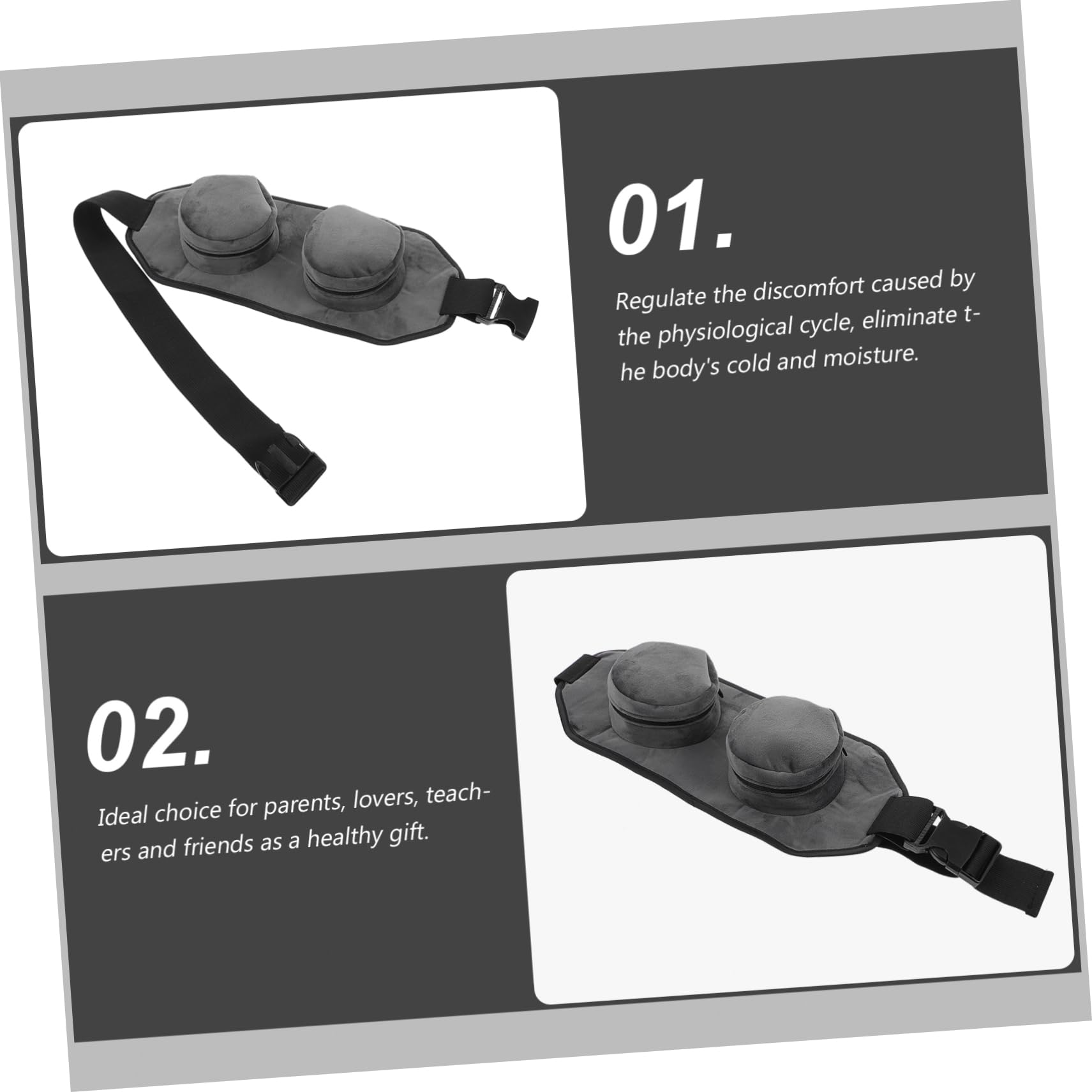 SOESFOUFU Moxa Cover Moxibustion Cover Acupuncture Bag Smokeless Moxibustion Bag Black