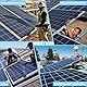 Idota 28 Stück Solarpanel Wasserablauf Clips 30mm, Wasserablauf Clips PV Module, Schlammentfernungsclip Hohe und Niedrige Temperatur Solar Zubehör zur Ableitung Von Regenwasser Schlamm