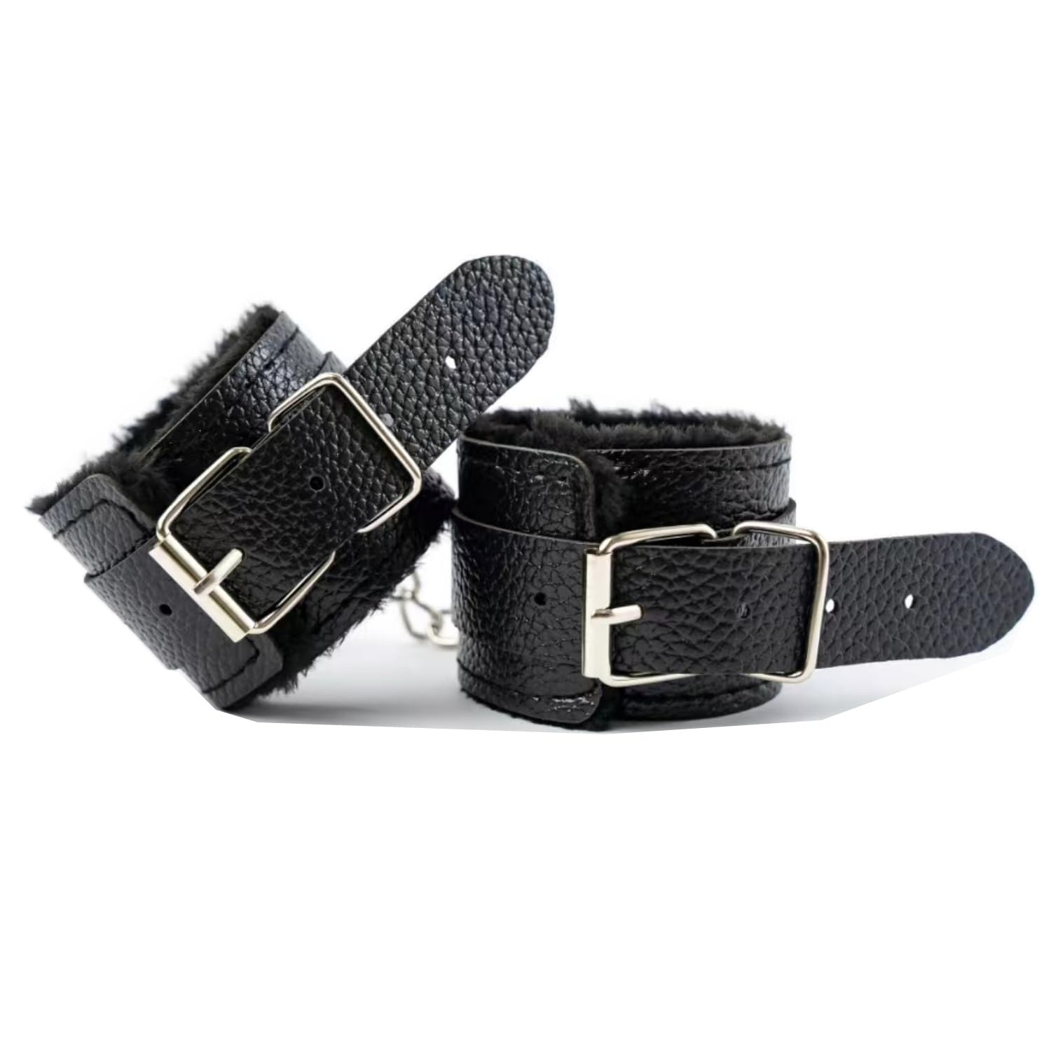 [COMPAD] SMグッズ 手錠 ブレスレット 拘束具 束縛 束縛ブレスレット SM アダルトグッズ 拘束具 SM拘束 束縛具 縛り ベッド拘束 調節可能 男女兼用 携帯便利（ブラック）