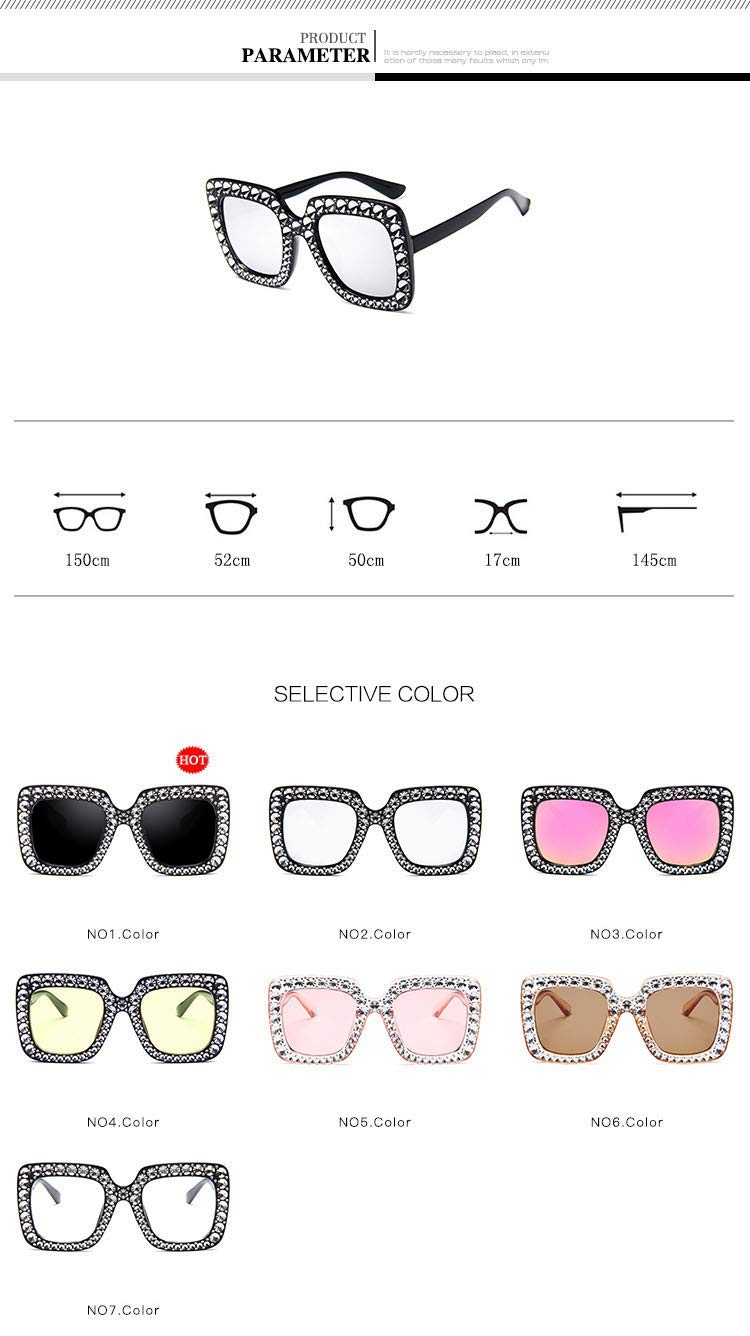 XINGYU Square Sunglasses Women Size Sun Glasses Ladies Gradient Mirror Shades for Driving Fishing Running Camping Baseball Golf Leisure Outdoor Sports Brown