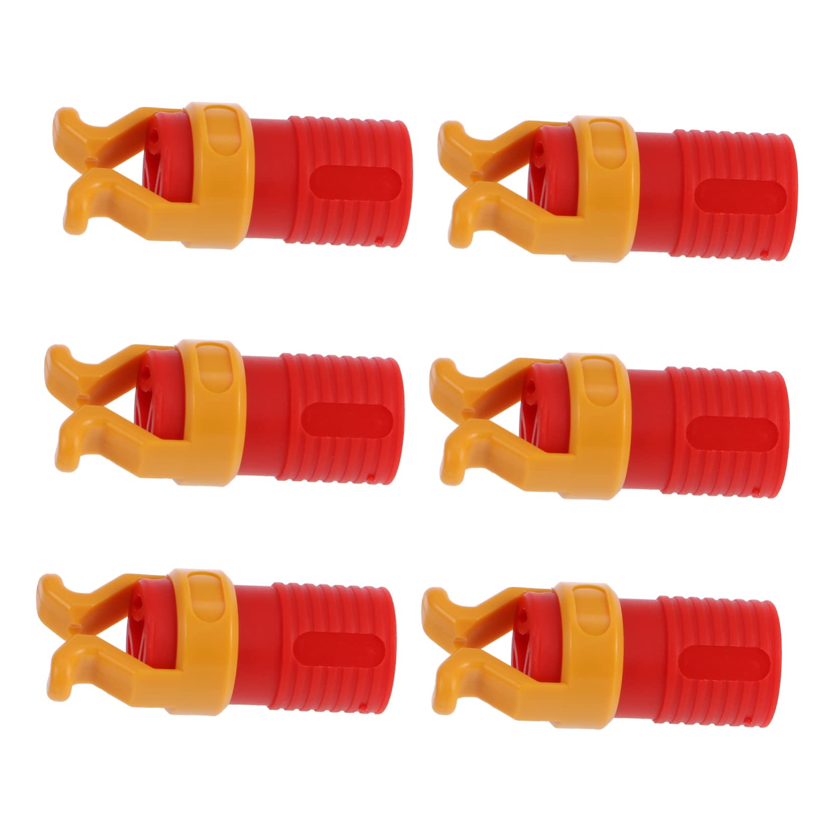 Mikikit 1set Screw Holder Screw Gripper Universal Tools Clamps Heavy Duty Socket Tool Hand Screw Clamps Woodworking Tool Hose Pinch Pliers Pipe Clamp Tools Hose Grip Pliers Abs Plastic 6pcs