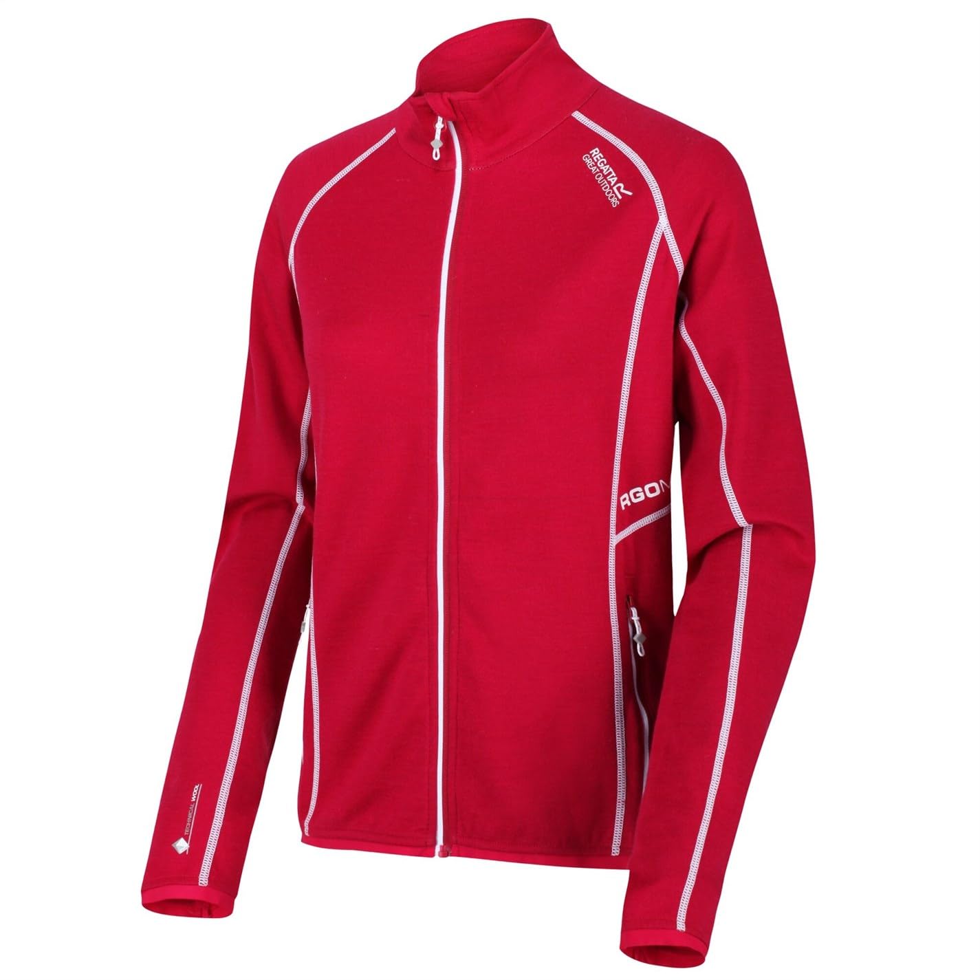 Regatta Technical Softshell Jacket HENTANA II Soft Shell, Dark Cherry, FR: XS (Manufacturer's Size: 10)