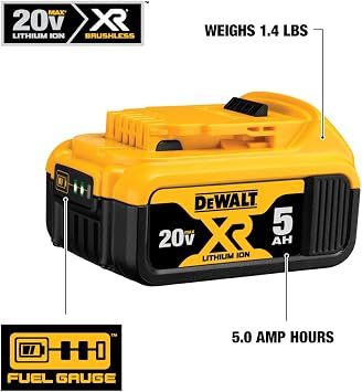 DEWALT 20V MAX Bluetooth Radio (DCR025) + 20V MAX XR Battery 2-Pack
