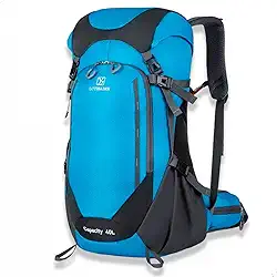Mochila de Montanhismo 50 Litros Impermeável Trekking Trilha Camping Viagem Cargueira Esportes