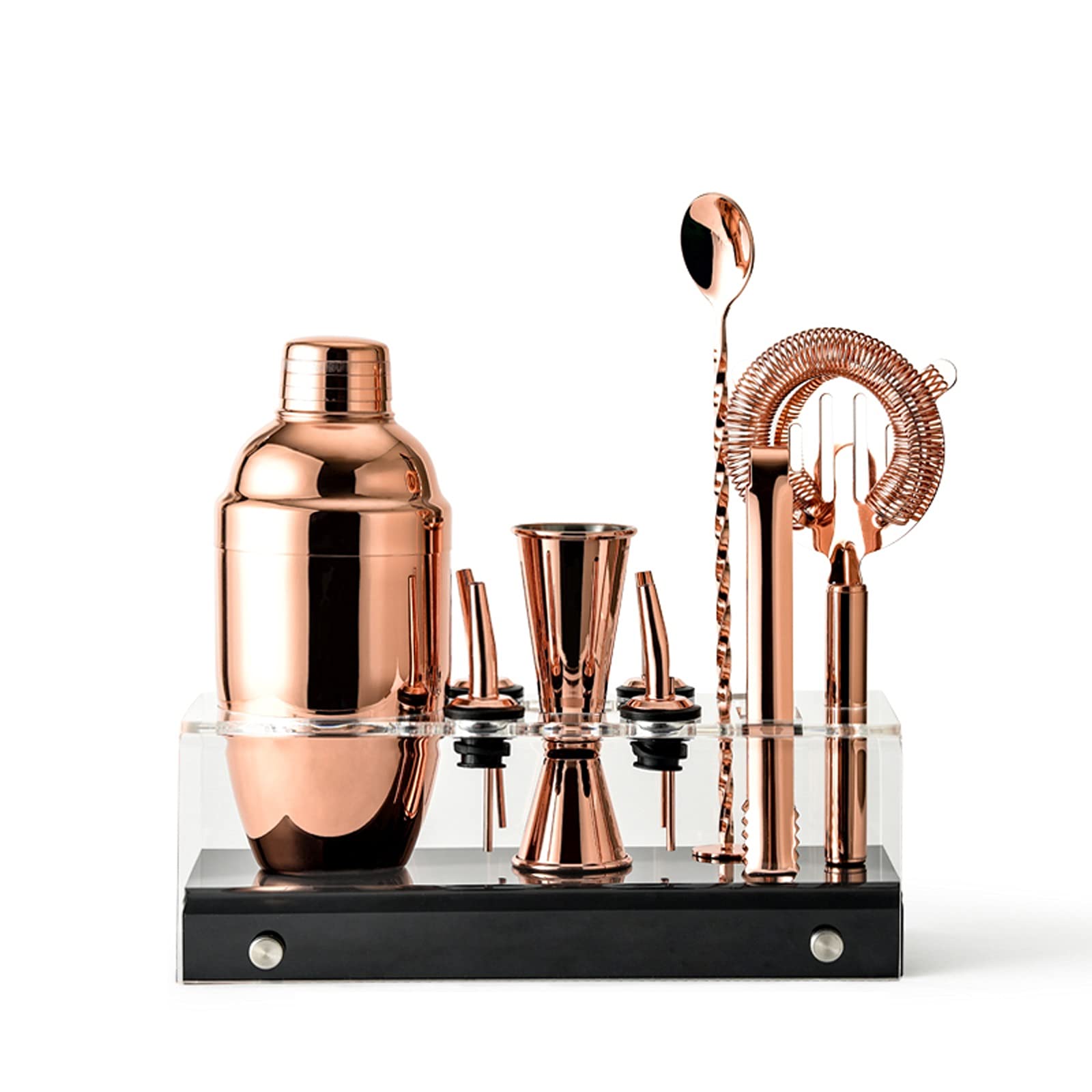 Shaker do koktajli Pij blender Zestaw Shaker Cocktail Set Barman Zestaw Koktajlowych Koktajl Shaker Bar AKCESORIA DO HOME BAR SET Shaker Bar (Kolor: F)